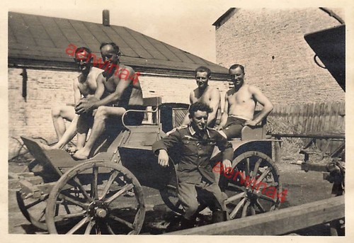 Nackte soldaten auf - nackte, kutsche