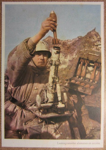 Wehrmacht camo soldat mortar - wehrmacht,