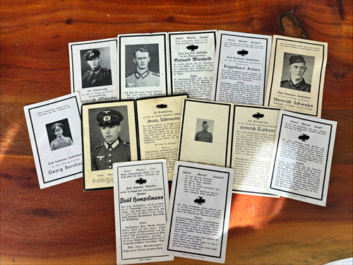 Sterbebilder weltkrieg - x,