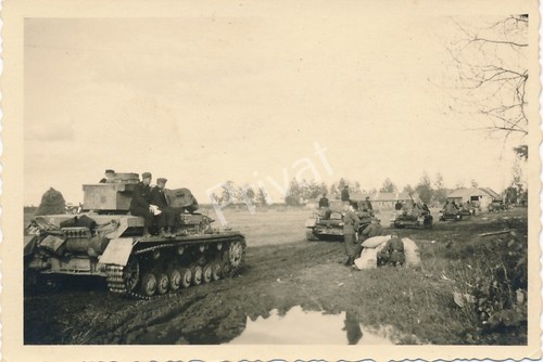 Foto wk2 wehrmacht panzer - wehrmacht,