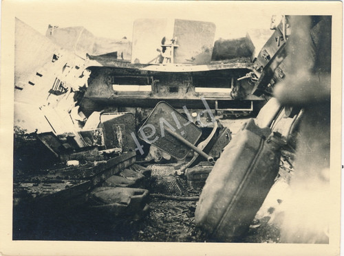 Foto wk2 wehrmacht trümmer - foto,