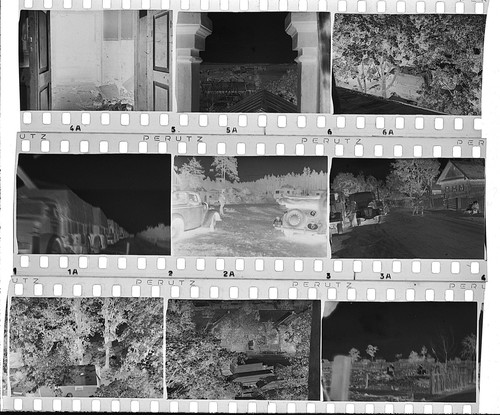 Original negativ 4x3 5cm - 9x, 4x3,5cm