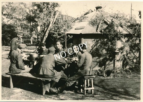 Foto ostfront soldaten - wk,