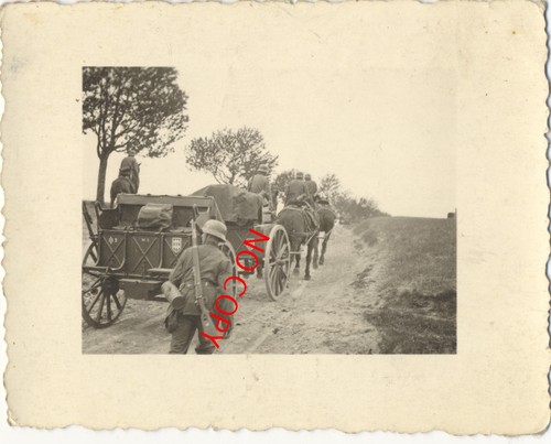 Foto wehrmacht pferdefuhrwerk - foto,