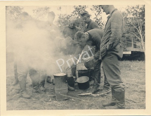 Foto wk2 wehrmacht feldküche - foto,