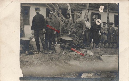 Foto deutsche soldaten - foto-ak, 1.wk