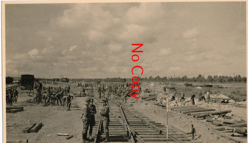 Foto oberbauarbeiten bahnhof - foto,
