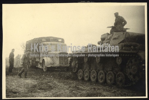 Foto panzerkampfwagen iii - iii, und